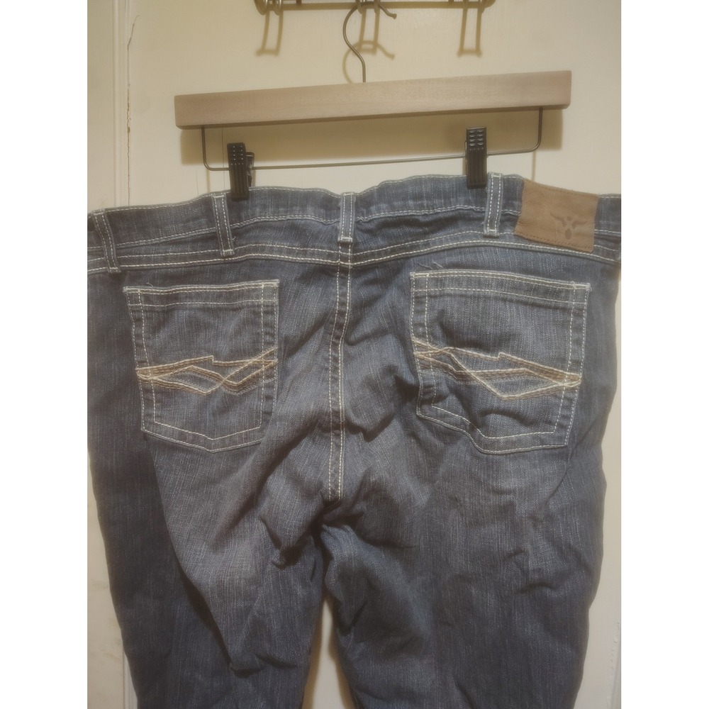 Wrangler 20X Style 42 Vintage Boot Jeans Mens 42x32 Dark Wash Denim Western - Picture 4 of 8